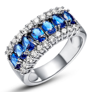 White Gold Ring LSJ504