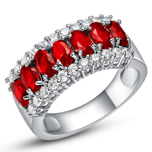 White Gold Ring LSJ505