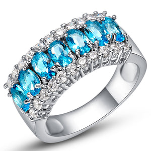 White Gold Ring LSJ506