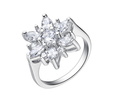 White Gold Ring LSJ513