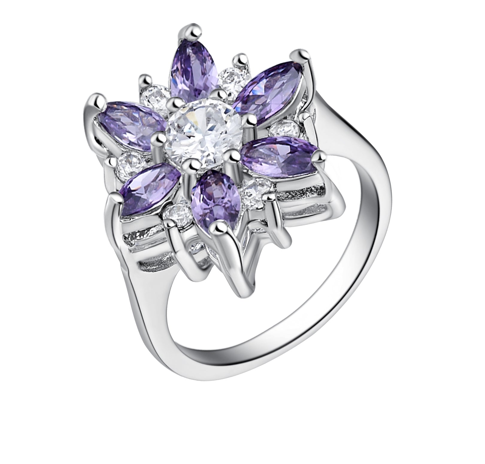 White Gold Ring LSJ514