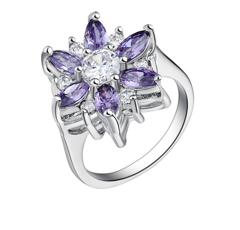 White Gold Ring LSJ514