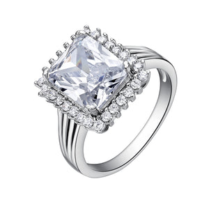 White Gold Ring LSJ527