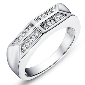 White Gold Ring LSJ598