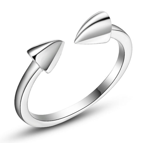 White Gold Plated Ring LSJ625