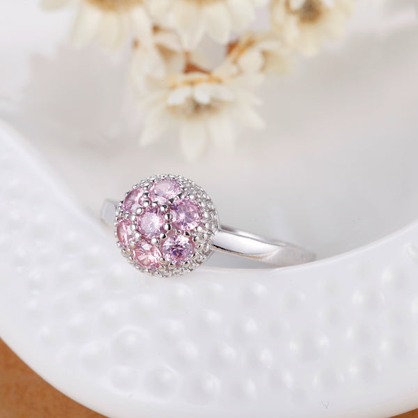 White Gold Plated Ring LSJ649