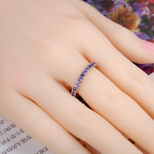 White Gold Plated Ring LSJ669