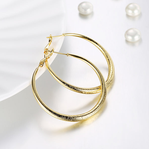 Gold Earrings LSE095