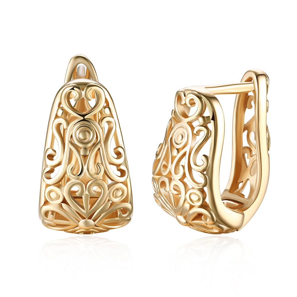 Gold Earrings LSE125