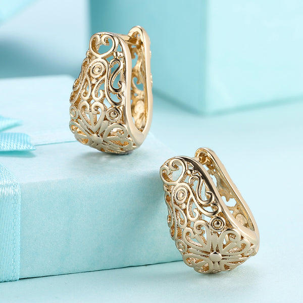 Gold Earrings LSE125