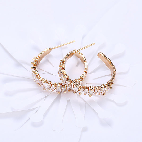 Gold Earrings LSE128