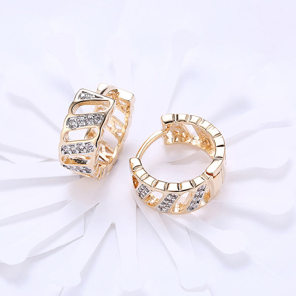 Gold Earrings LSE143