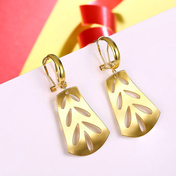 Gold Earrings LSE164