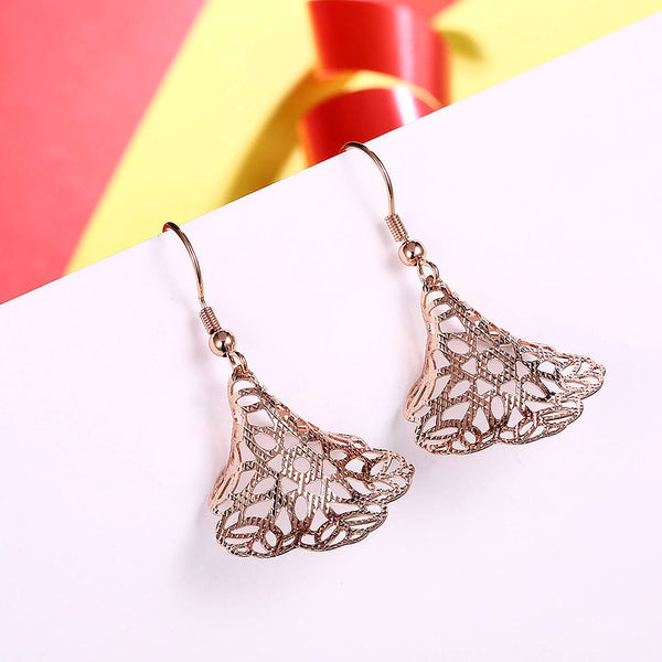 Rose Gold Earrings LSE225