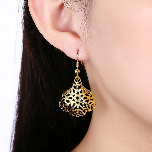 Gold Earrings LSE225