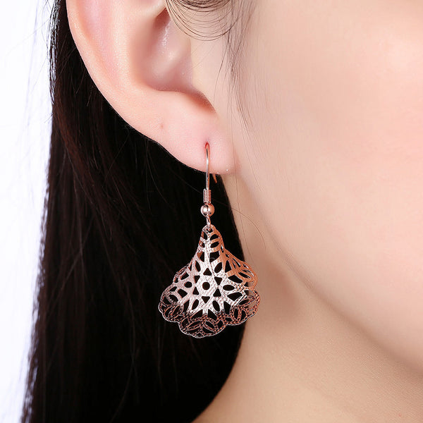 Rose Gold Earrings LSE225