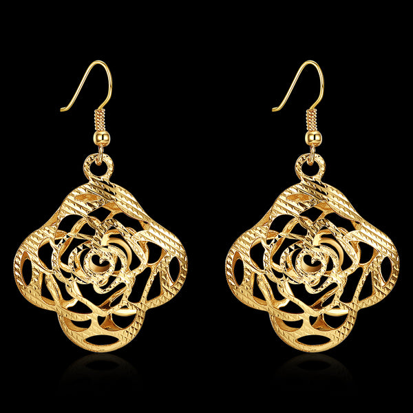 Gold Earrings LSE227