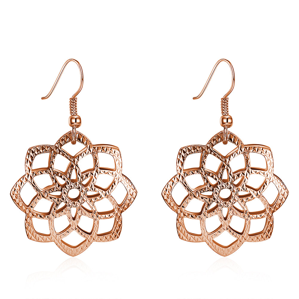 Rose Gold Earrings LSE228