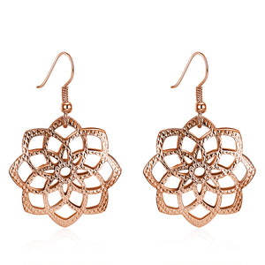 Rose Gold Earrings LSE228