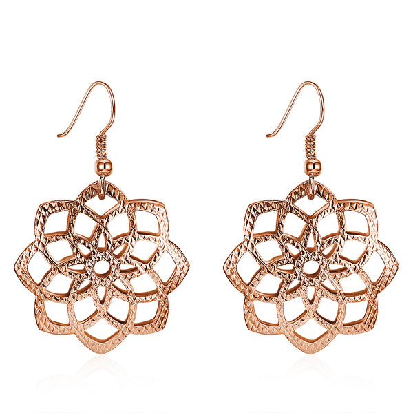 Rose Gold Earrings LSE228