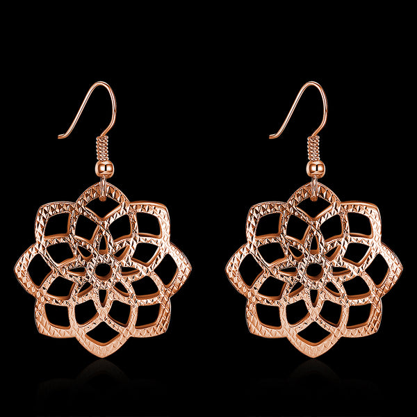 Rose Gold Earrings LSE228