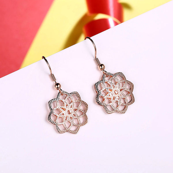 Rose Gold Earrings LSE228