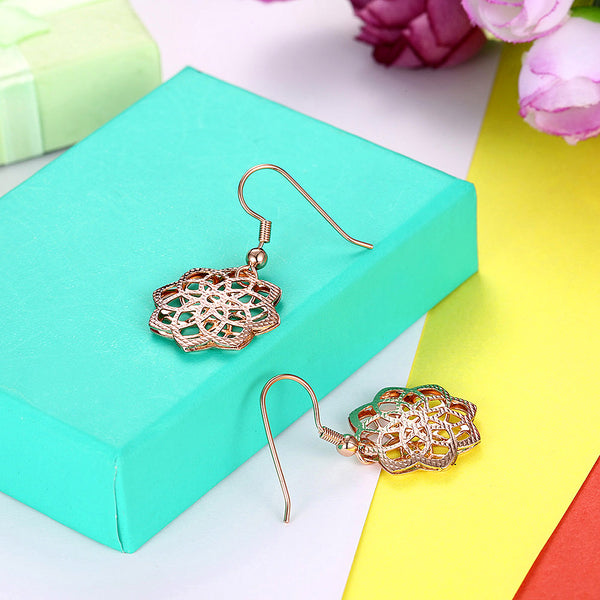 Rose Gold Earrings LSE228