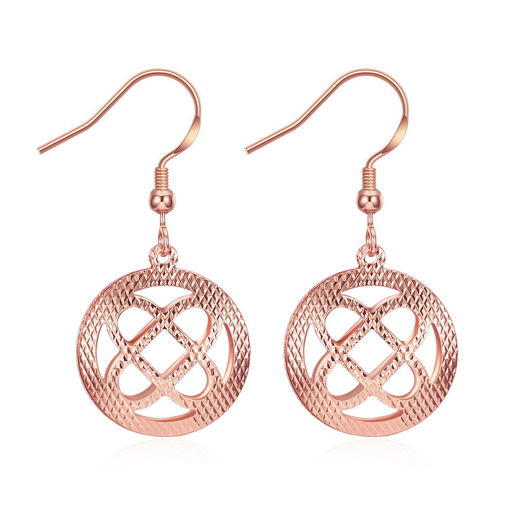 Rose Gold Earrings LSE230