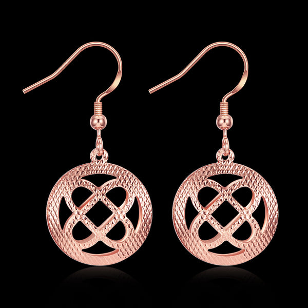 Rose Gold Earrings LSE230