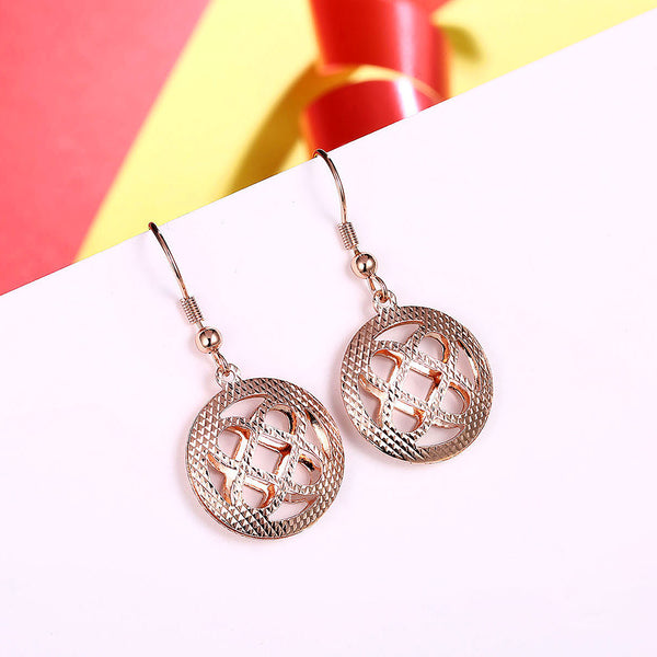 Rose Gold Earrings LSE230