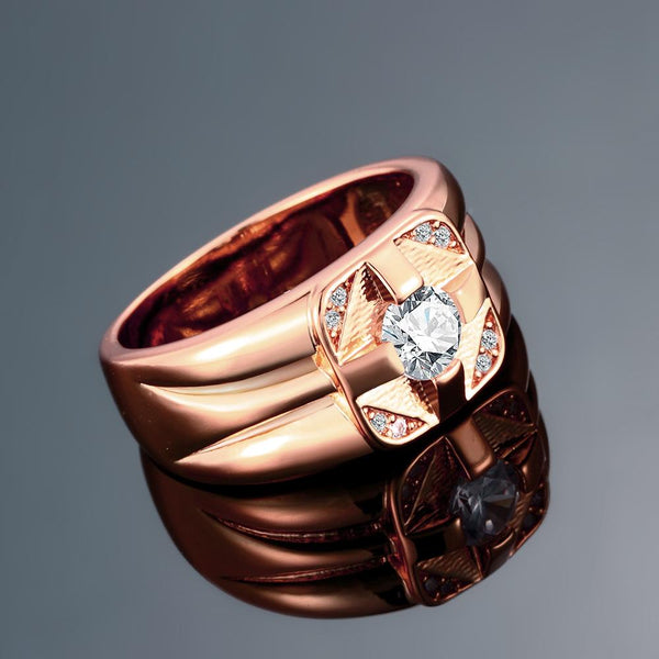 Rose Gold Ring LSRR120-B