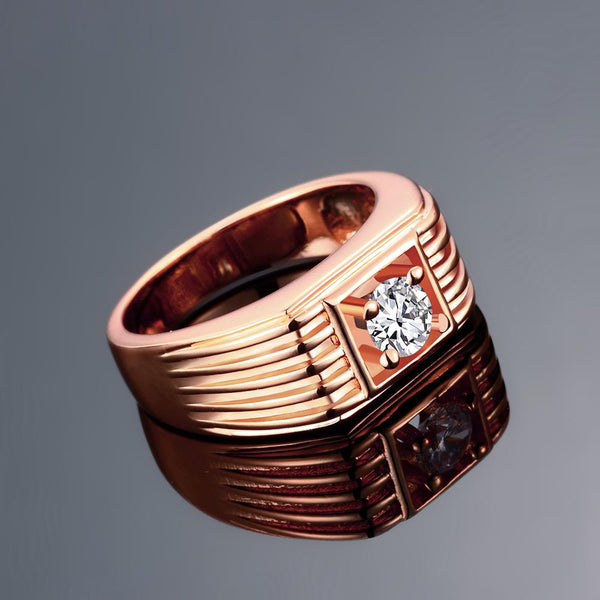 Rose Gold Ring LSRR121-B