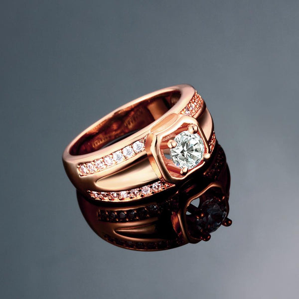 Rose Gold Ring LSRR128-B