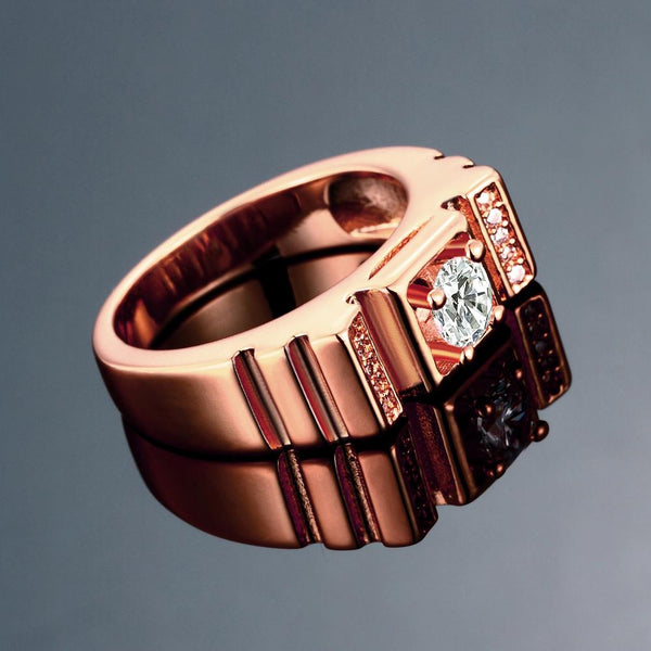 Rose Gold Ring LSRR131-B