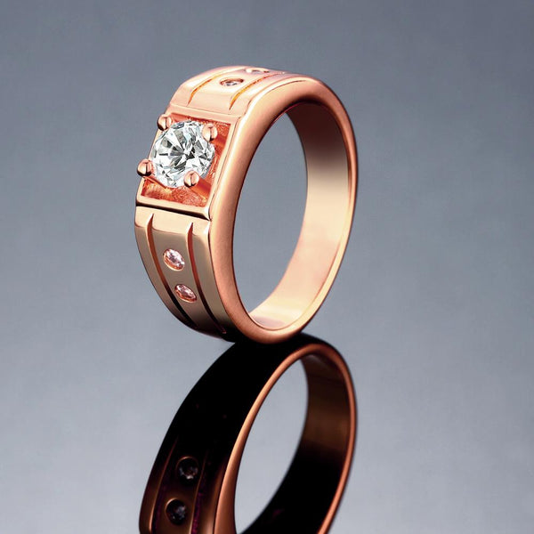 Rose Gold Ring LSRR133-B