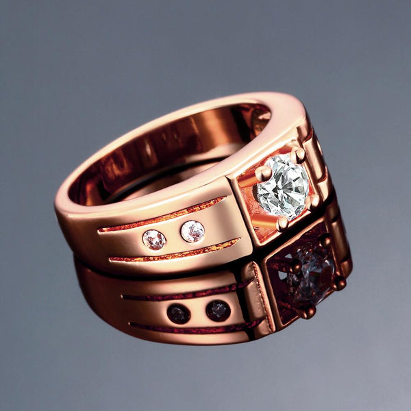 Rose Gold Ring LSRR133-B