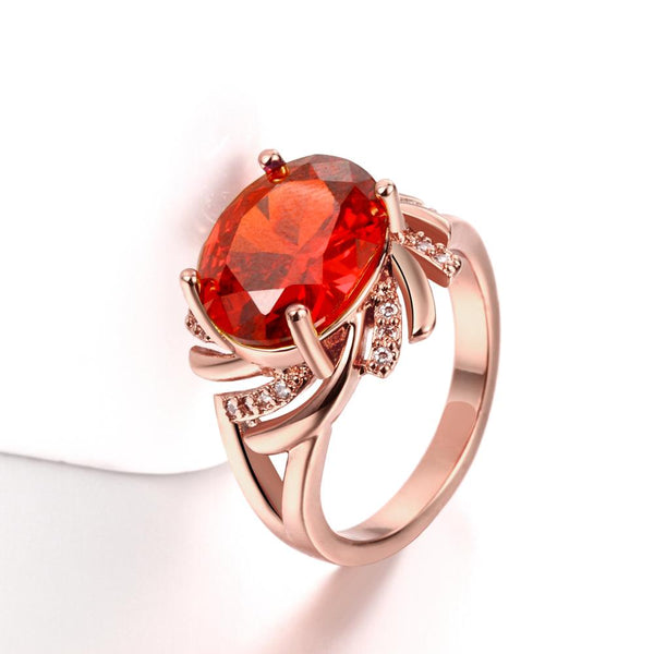 Rose Gold Ring LSRR137-B