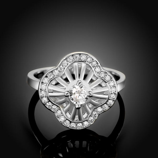 White Gold Ring LSR138-C