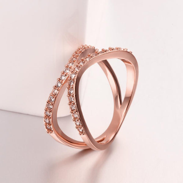 Rose Gold Ring LSR147-B