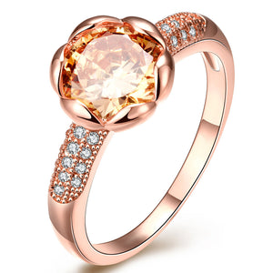 Rose Gold Ring LSR165-D