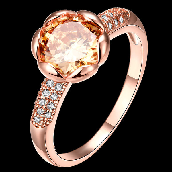 Rose Gold Ring LSR165-D