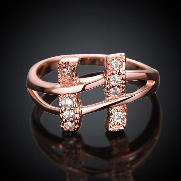 Rose Gold Ring LSR169-A