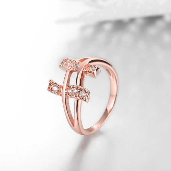 Rose Gold Ring LSR169-A