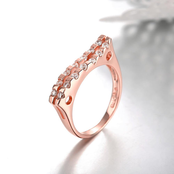 Rose Gold Ring LSR172-A