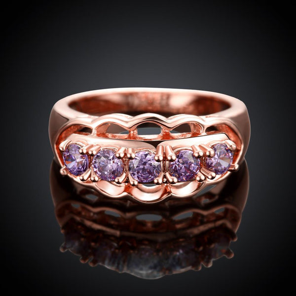 Rose Gold Ring LSR175-A