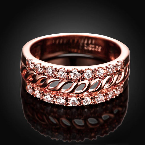 Rose Gold Ring LSR176-A