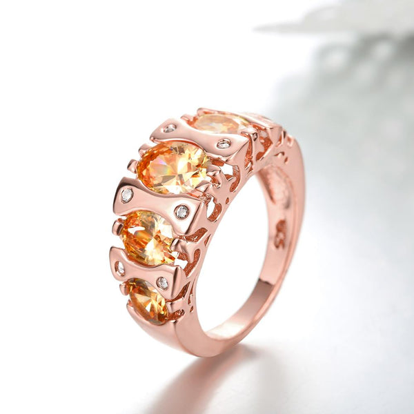 Rose Gold Ring LSR179-A