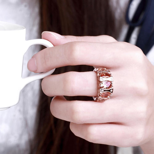 Rose Gold Ring LSR179-A