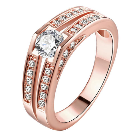 Rose Gold Ring LSR183-A