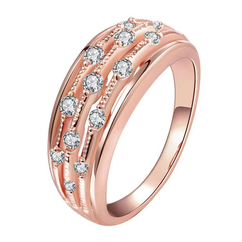 Rose Gold Ring LSR185-A